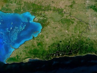 Granma, Cuba. Low-res satellite. No legend