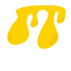 melted honey illustration