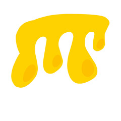 melted honey illustration