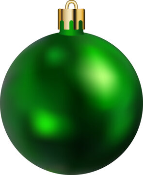 Green Christmas Ball