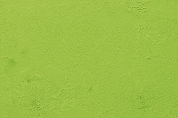 Abstract background of green plaster.