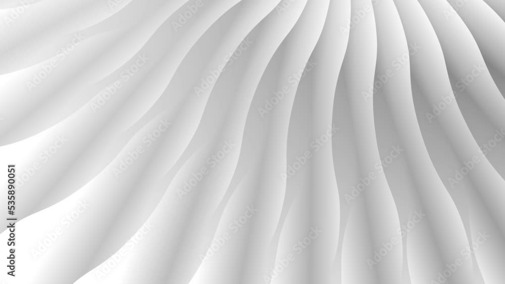 Poster abstract 3d curved lines pattern looped wallpaper animation background.