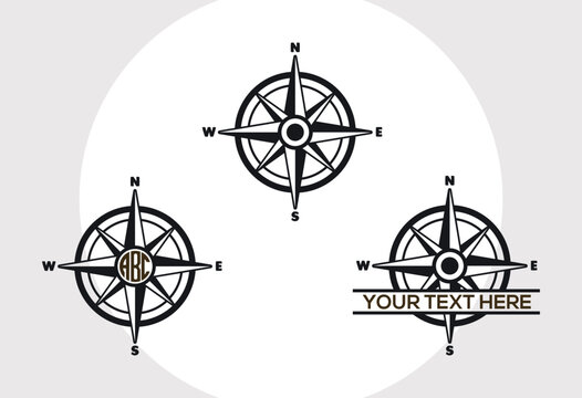 Compass SVG Cut File, Nautical Compass Svg, Mountain Compass Svg, Travel Compass Svg, Compass Rose Svg,
Compass Star Svg, Compass Monogram,