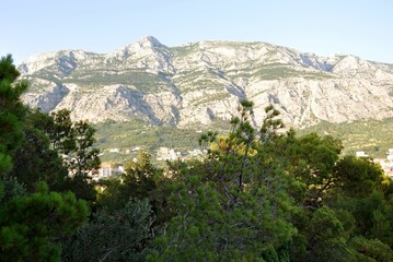 Fototapeta na wymiar Croatian mountains.