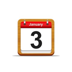 3 de enero.