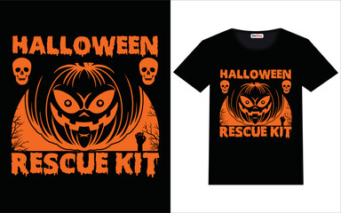 Halloween t shirt design vintage typography and lettering design