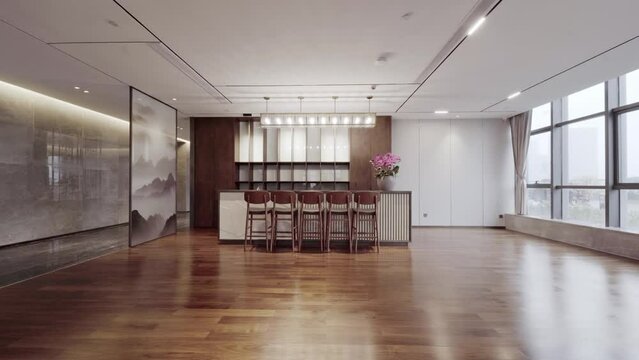 modern office empty room