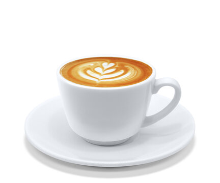カフェラテ 飲み物 イラスト 上 リアル ホット 