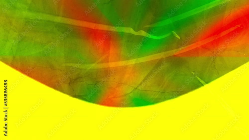 Aufkleber animation with striped transitions and colorful rays. motion. colorful animated background for trans