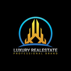 Real estate logo design