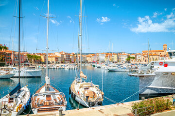Obraz premium Hafen von Le Ciotat, Südfrankreich 