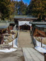 Obraz premium torii gate japanese shrine