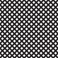 Black and white squares geometric pattern seamless background. Vector.
