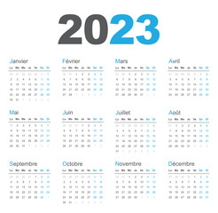 Calendrier 2023