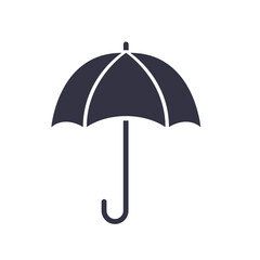 Umbrella icon on a white background. Vector illustration