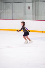 Obraz premium Figure skating practice