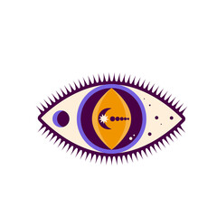 Eye Evil Devil Mystic Magic Talisman Amulet Boho Symbol Sign Silhouette Png Icon