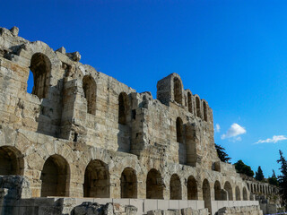 Ruins in Athens, Greece
