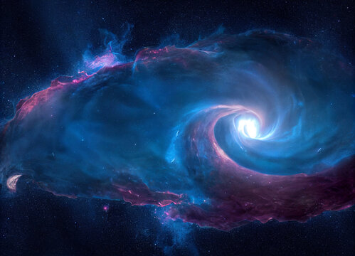 Nebula in space