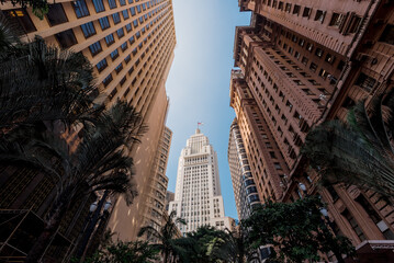 Fototapeta premium Altino Arantes Building, Also Known As Banespa In Sao Paulo City Center