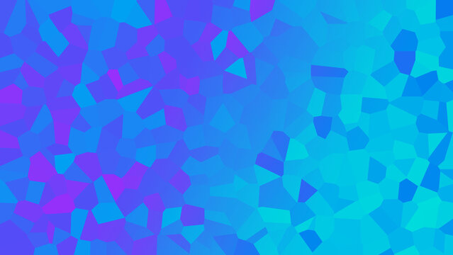 Vivid blue crystalized geometric pattern background. Blue crystalized abstract background. Abstract geometric blue pattern background.
