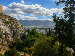 Fototapeta na wymiar Ruins in Athens, Greece