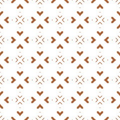 Geometric pattern. Seamless vector background. Ethnic graphic design.