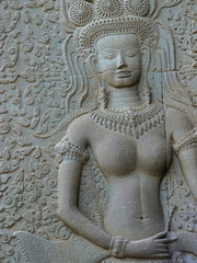 Ruins in Angkor Wat Cambodia