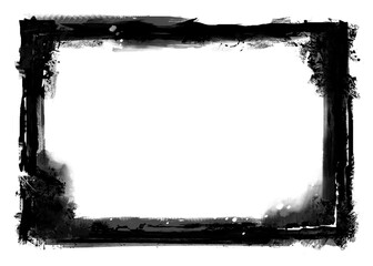 An illustration of Grunge Photo Edge Frame 8