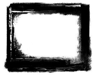 An illustration of Grunge Photo Edge Frame 4