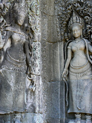 Khmer Stone carving from Angkor Wat