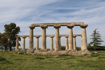 Temple of Hera in Metaponto, Italy 