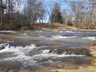 river in winter