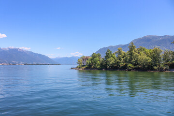 Brissago Inseln im Lago Maggiore in der Schweiz