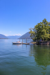 Brissago Inseln im Lago Maggiore in der Schweiz