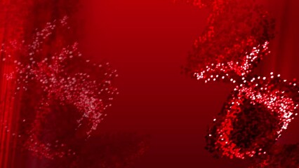 DNA Background, Medical background, Red DNA Background, abstract medical Background - Powered by Adobe