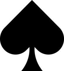 playing card symbols vector design illustration isolated on transparent background 