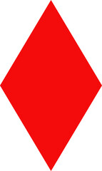 Obraz premium playing card symbols vector design illustration isolated on transparent background 