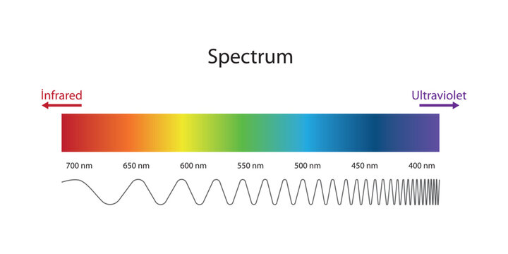 Spectrum, the endless variation of colors, sounds, electromagnetic waves one after another in continuity.
