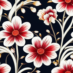 floral seamless pattern