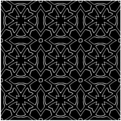 monochrome seamless pattern,black and white color.Repeating geometric tiles from stripe elements. black ornament.
Repeating geometric tiles from striped elements.