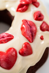 Red velvet bundt cake