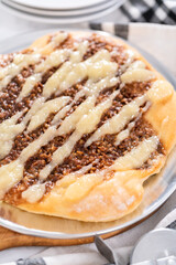 Cinnamon Dessert Pizza