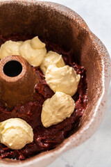 Red velvet bundt cake
