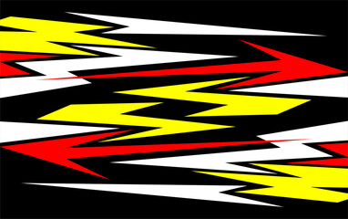 colorful racing background vector design with a unique line pattern