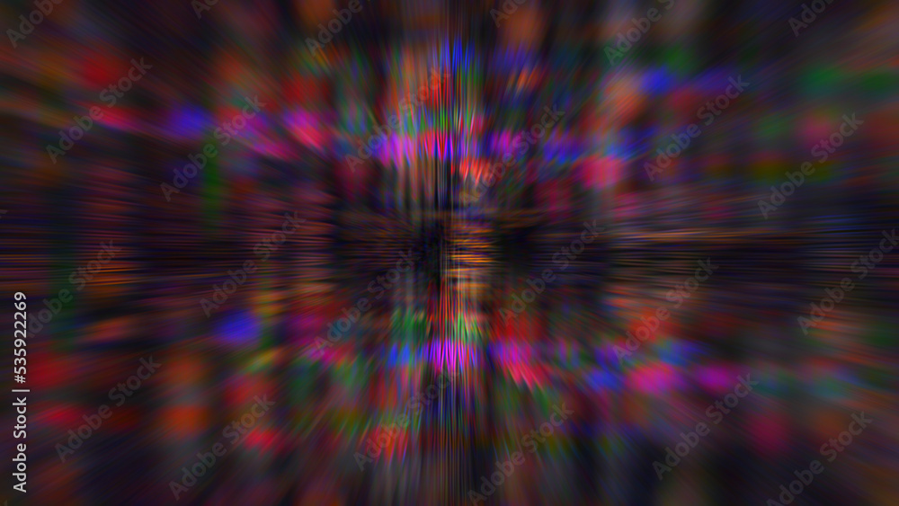 Canvas Prints abstract iridescent glitch art texture background image.