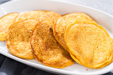 Pumpkin pancakes