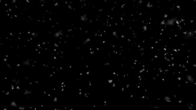 Transparent snow falling. Snow Background