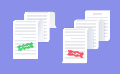 Approve deny document