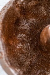 Red velvet bundt cake